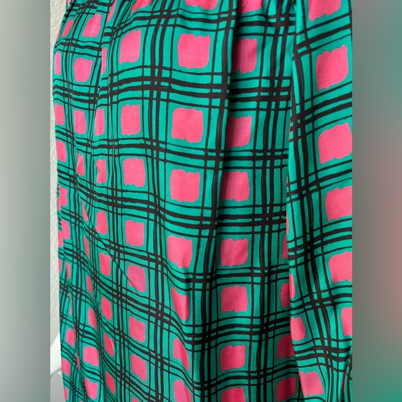 Manoush Arty Tartan SILK shift dress - Picture 5 of 15